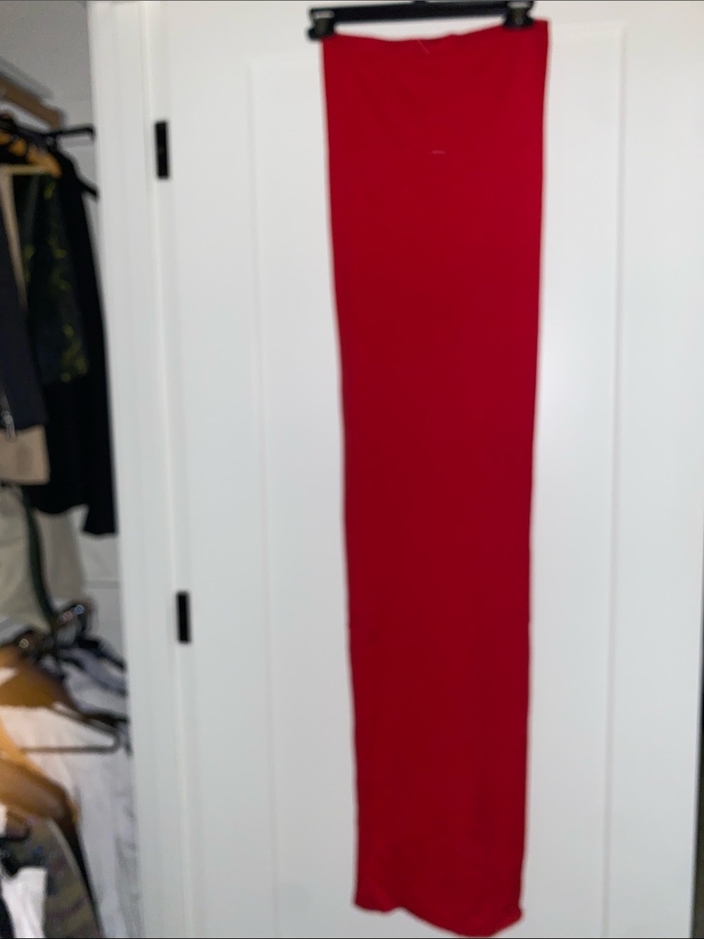 Wolford Red Stretch Tube dress